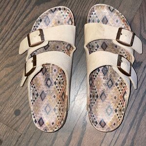 Birks tan sandal